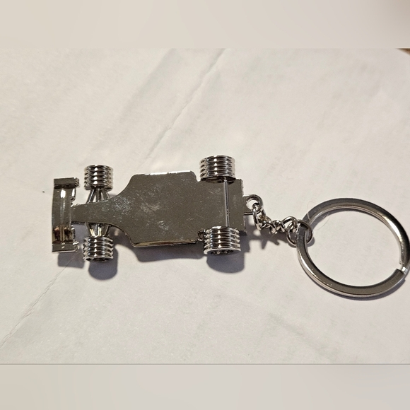 Formula 1 Race Car Keychain - Formula One Key Ring - F1 - Metal Collectible - Picture 3 of 3